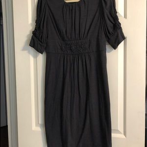 Super cute blue gray heathered dress